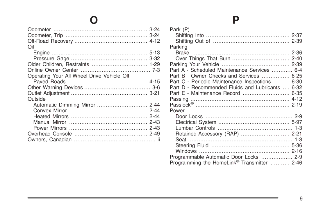 Chevrolet 2005 owner manual 