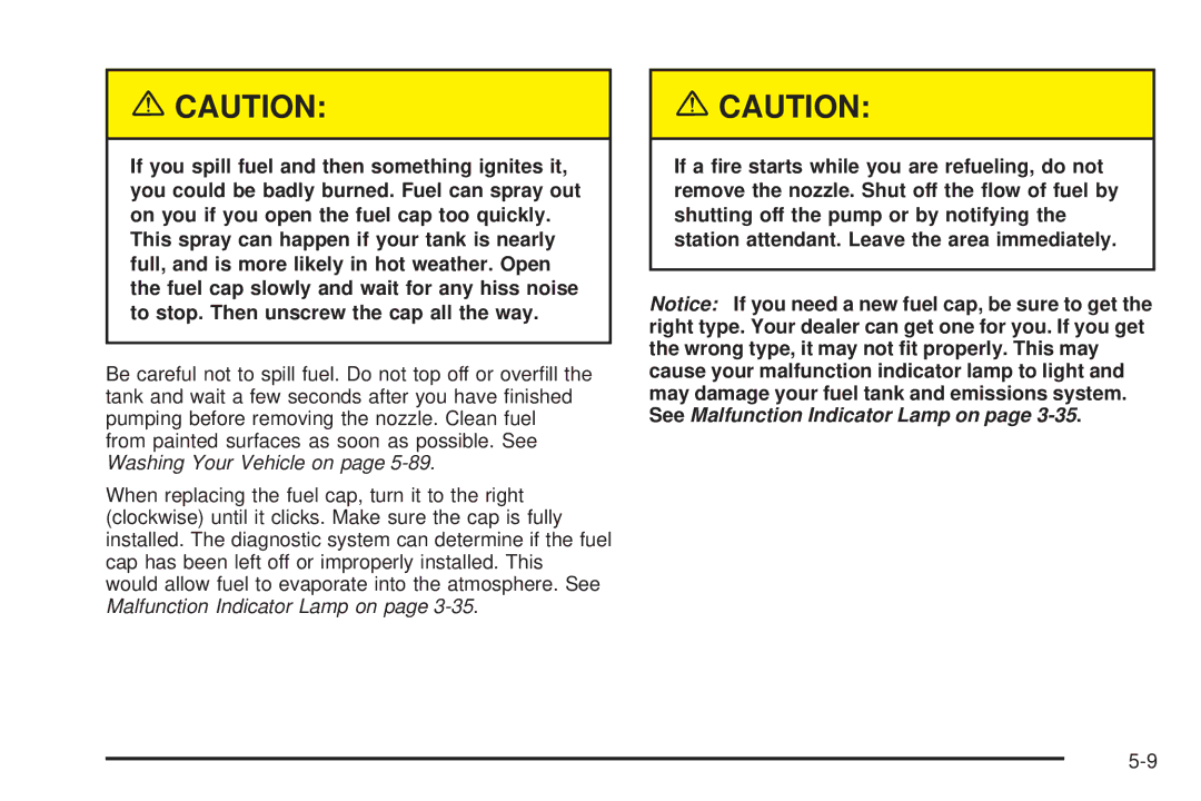 Chevrolet 2005 owner manual 