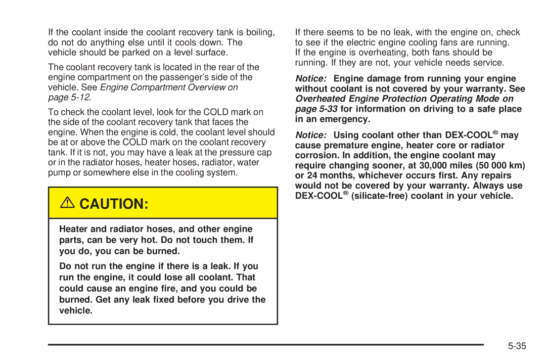 Chevrolet 2005 owner manual 