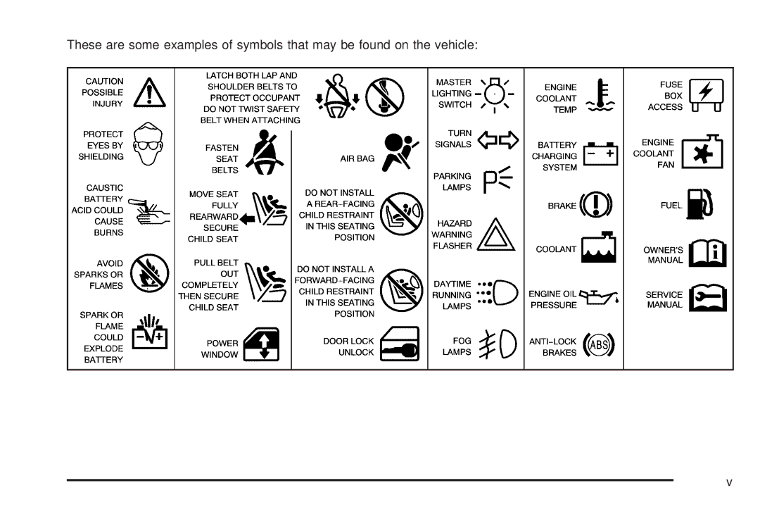 Chevrolet 2005 owner manual 