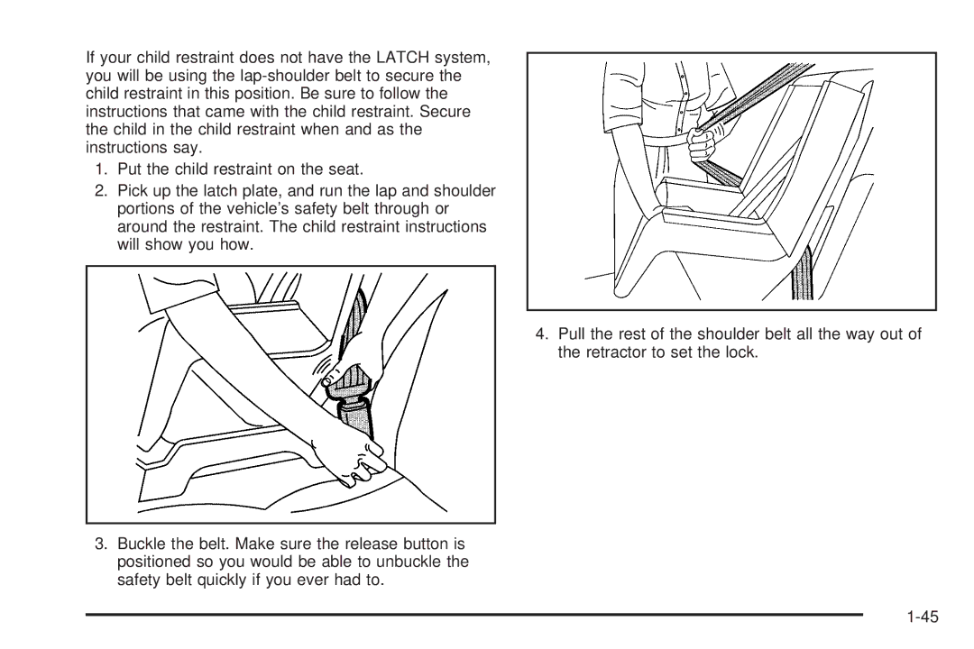 Chevrolet 2005 owner manual 