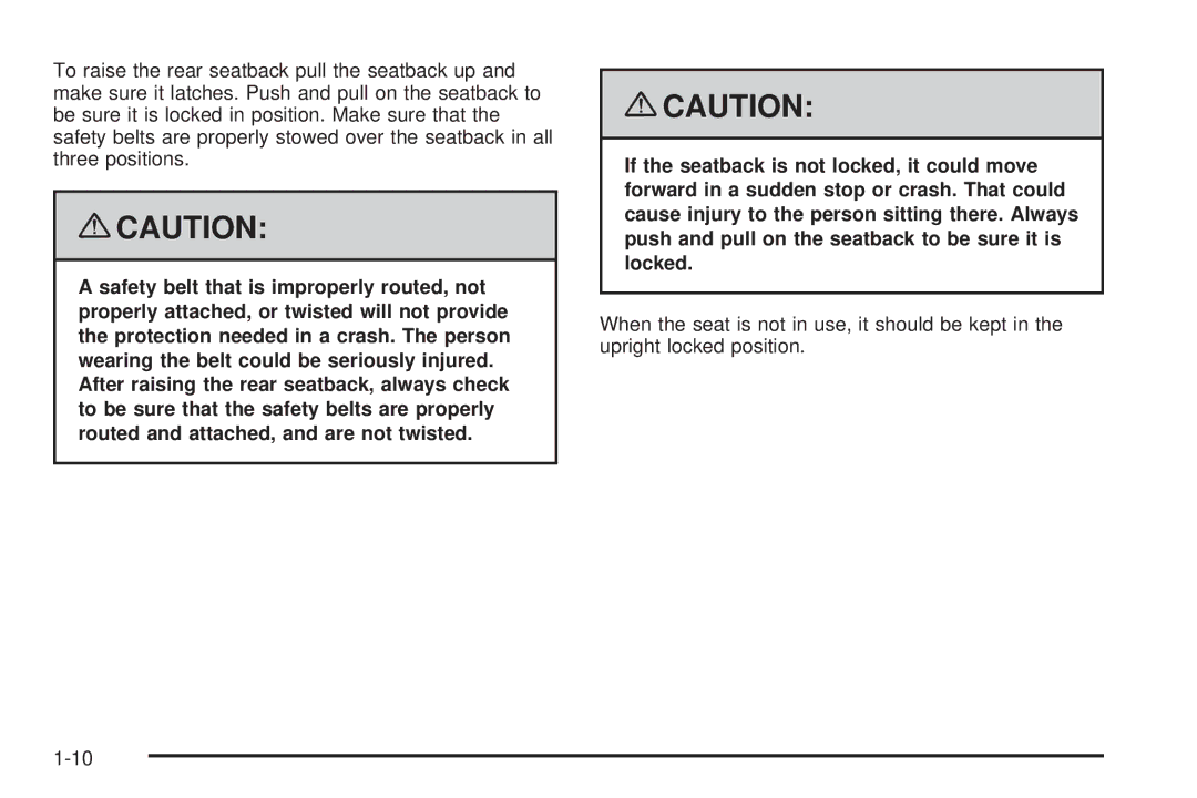 Chevrolet 2008 owner manual 