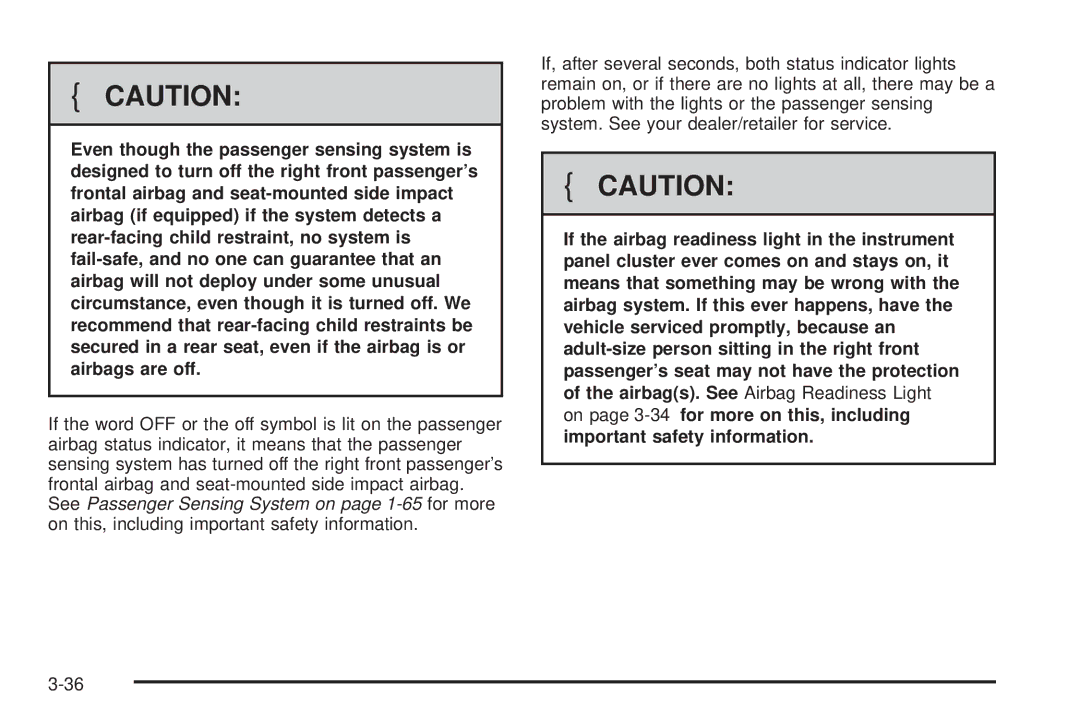 Chevrolet 2008 owner manual 