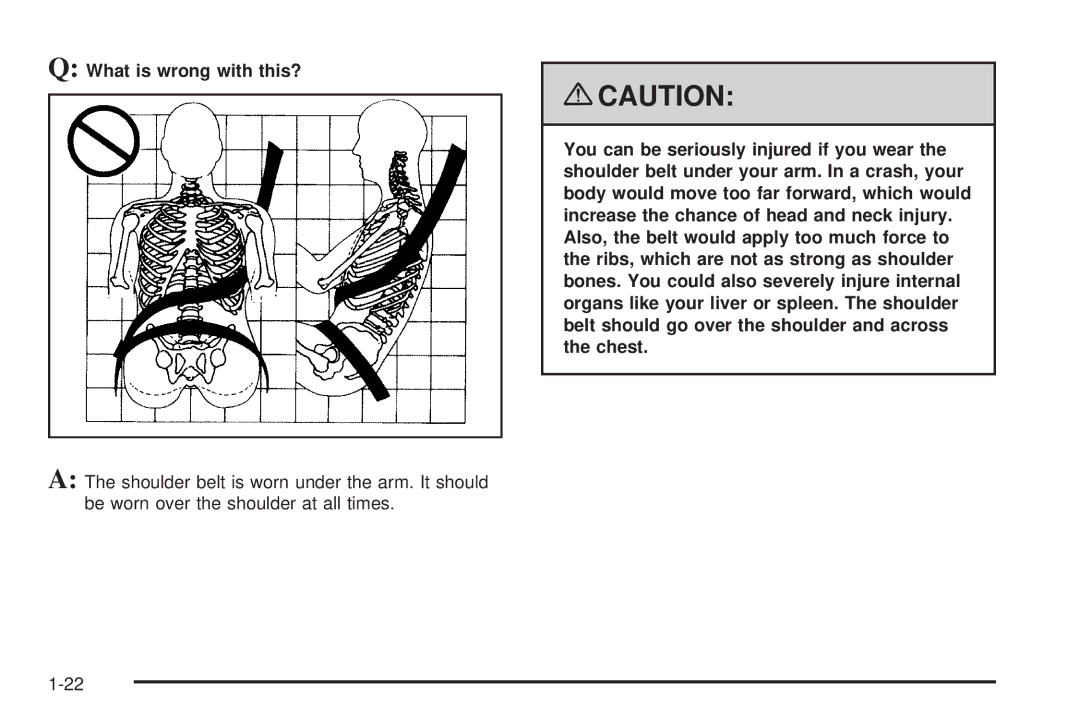 Chevrolet 2008 owner manual What is wrong with this? 