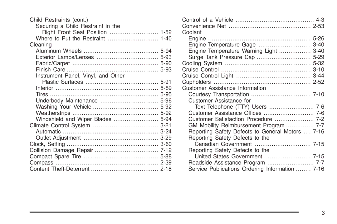 Chevrolet 2008 owner manual 