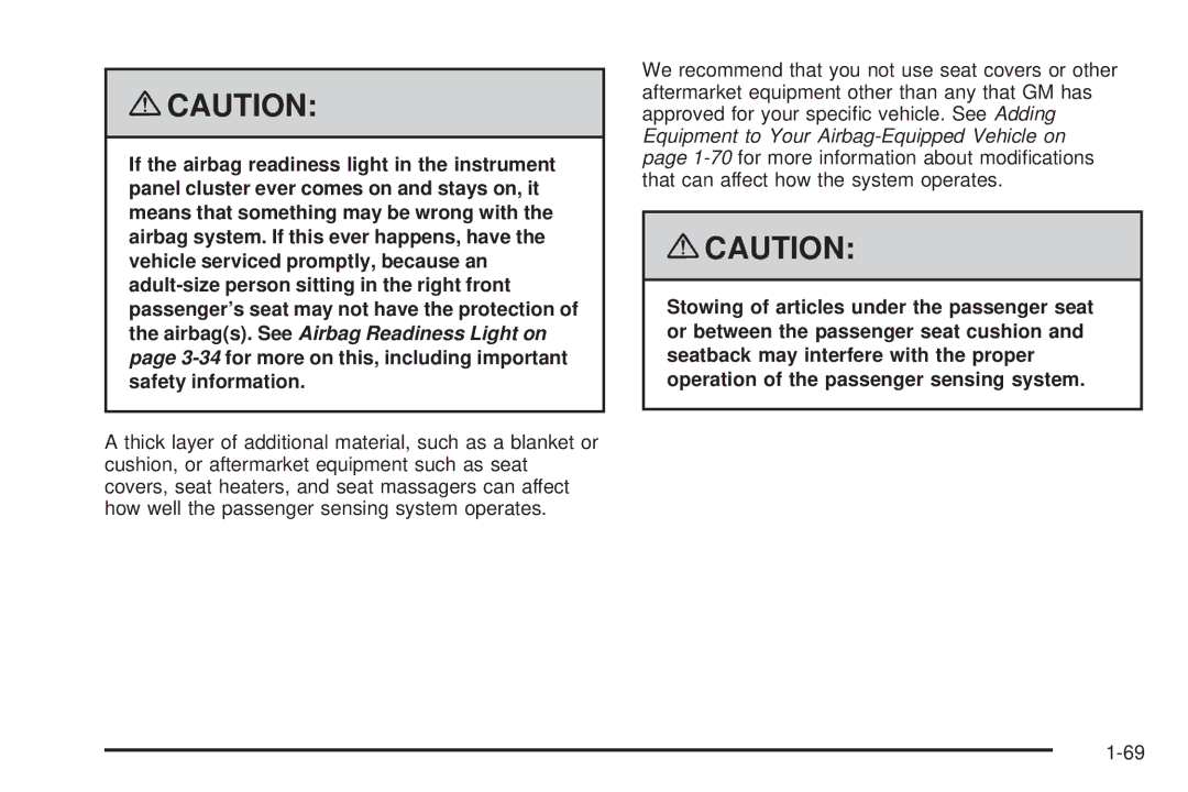 Chevrolet 2008 owner manual 