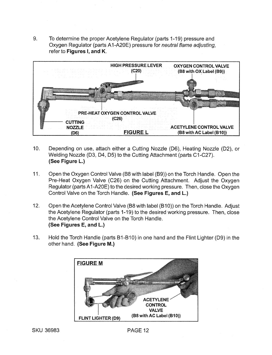 Chicago Electric 36983 manual 