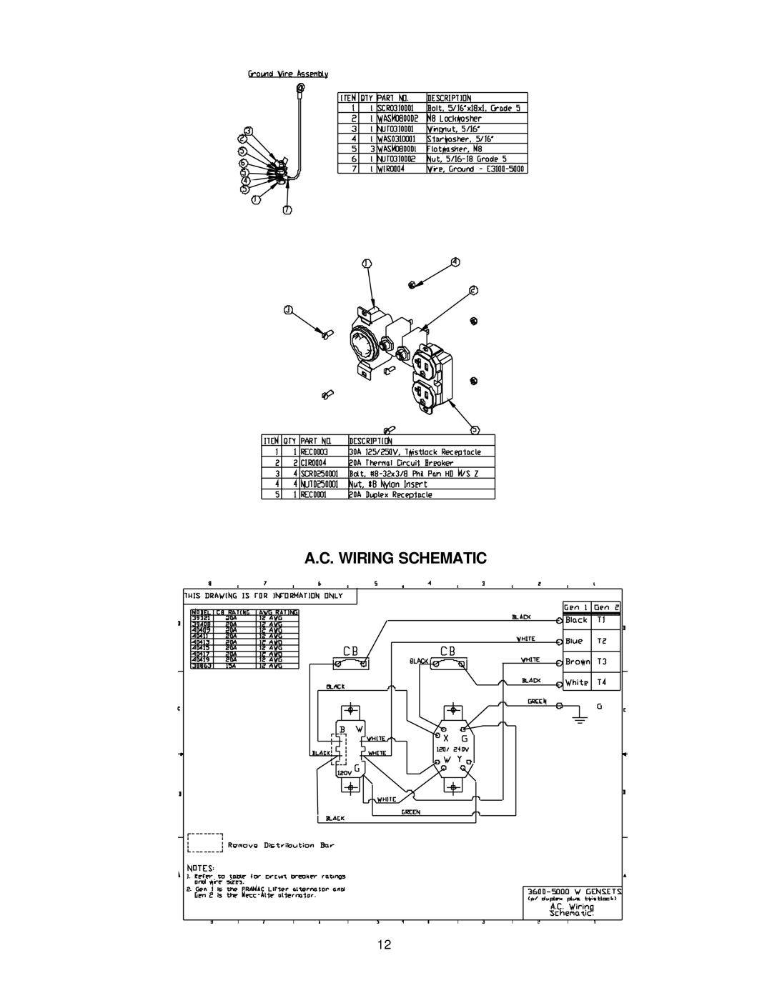 Chicago Electric 38862, 39408, 38863, 39321 user manual Wiring Schematic 