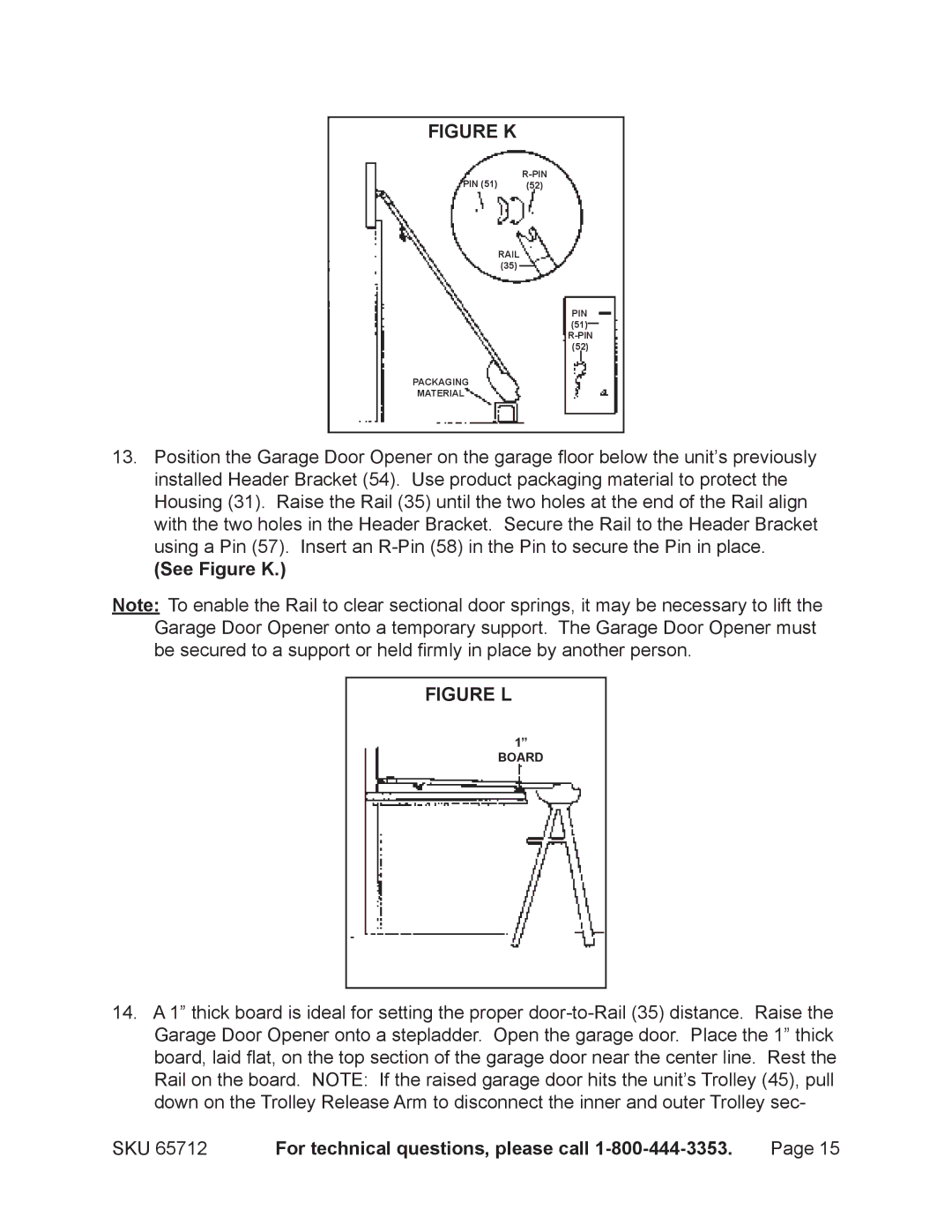 Chicago Electric 65712 manual See Figure K 