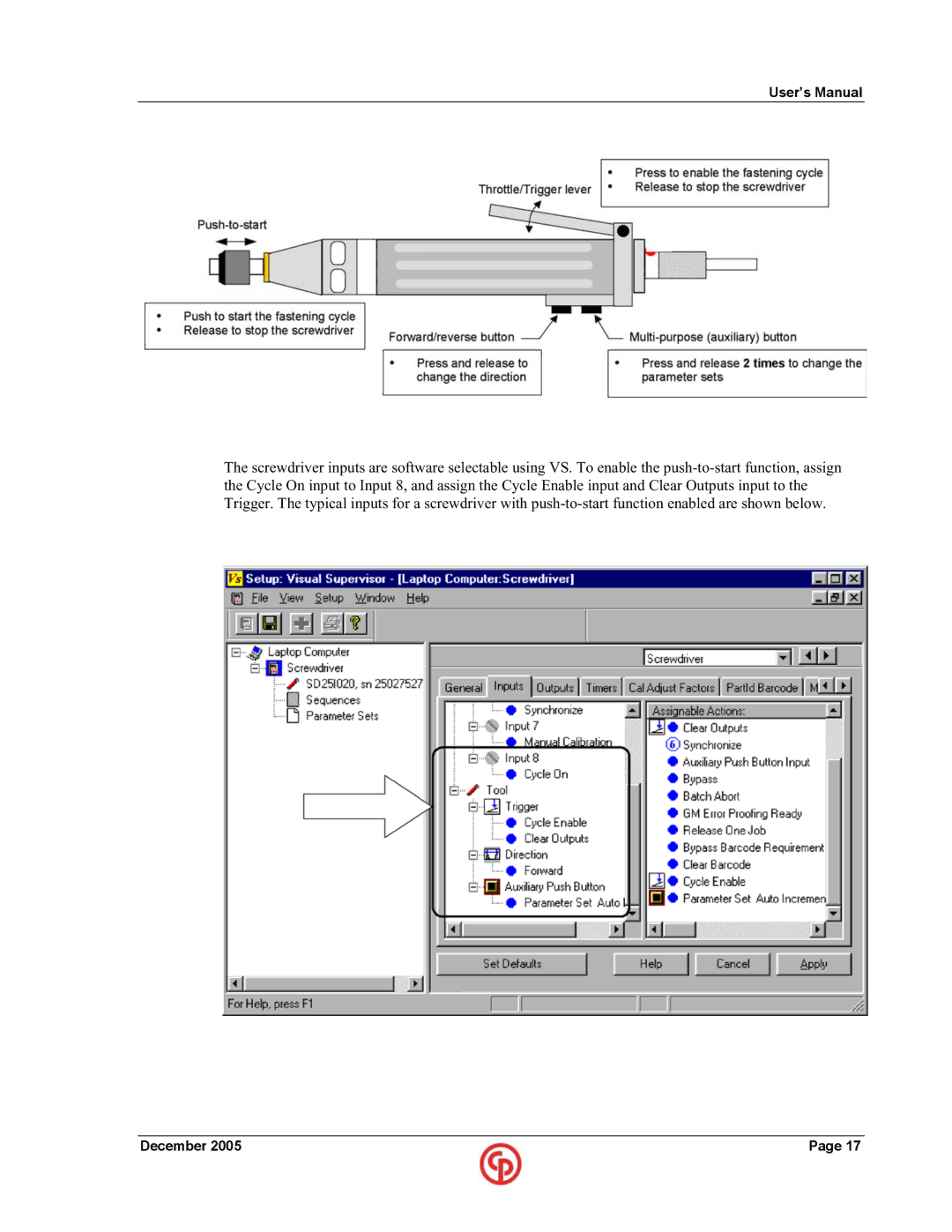 Chicago Pneumatic SD25 user manual User’s Manual 