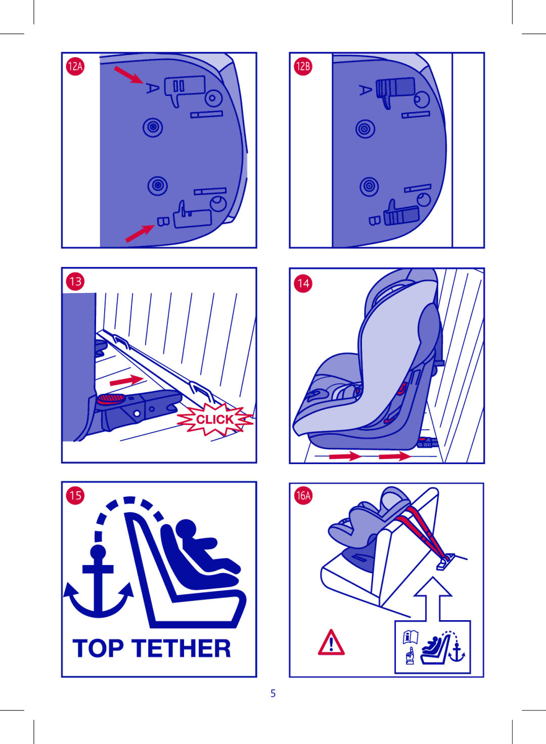 Chicco 00.062997.430.000, Key Fit 30, KEY1 ISOFIX manual 12A 12B 16A 