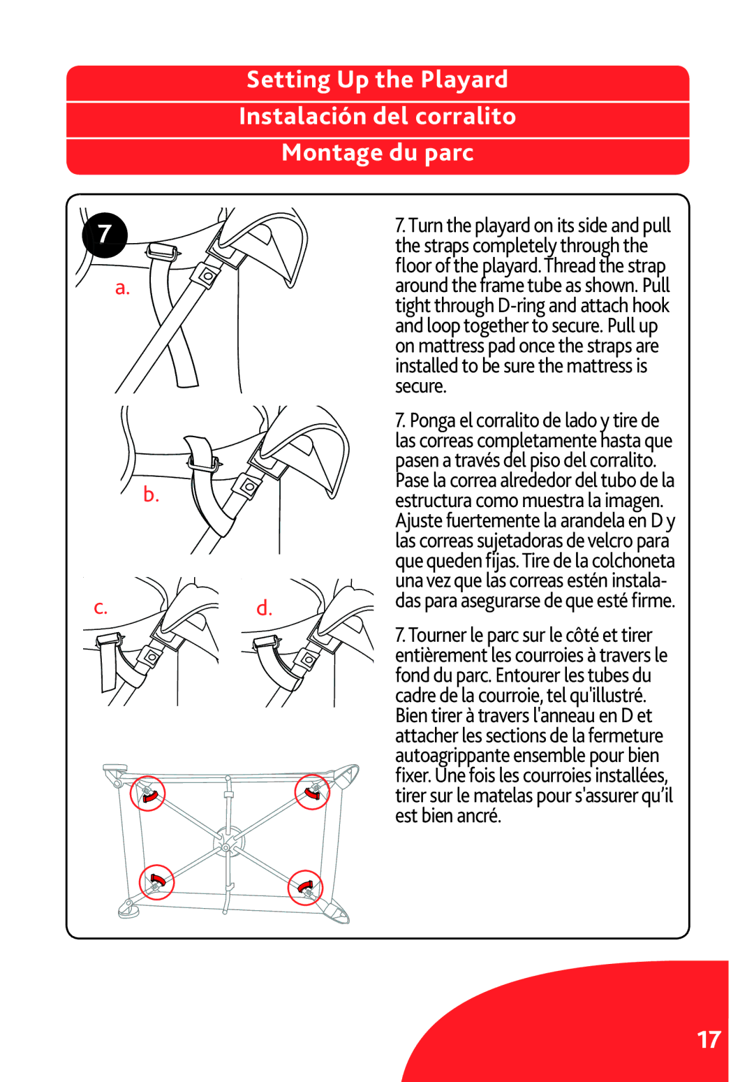 Chicco LX/SE manual Secure, Est bien ancré 