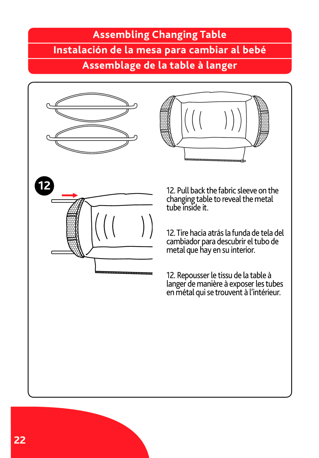 Chicco LX/SE manual Tube inside it 