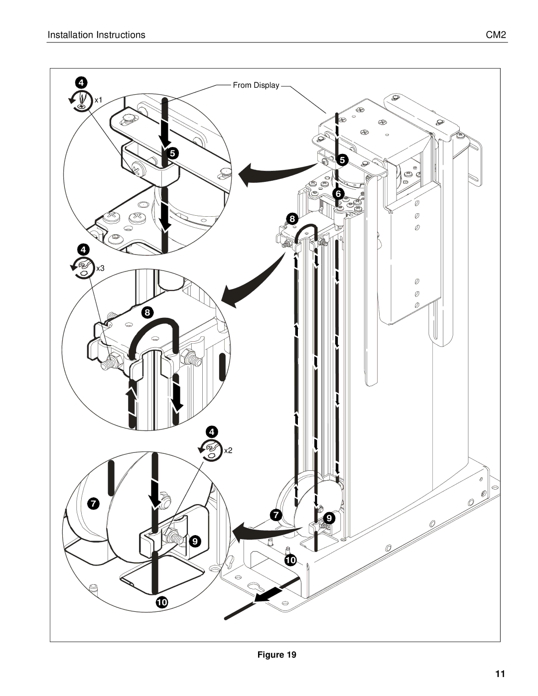 Chief Manufacturing CM2 installation instructions 