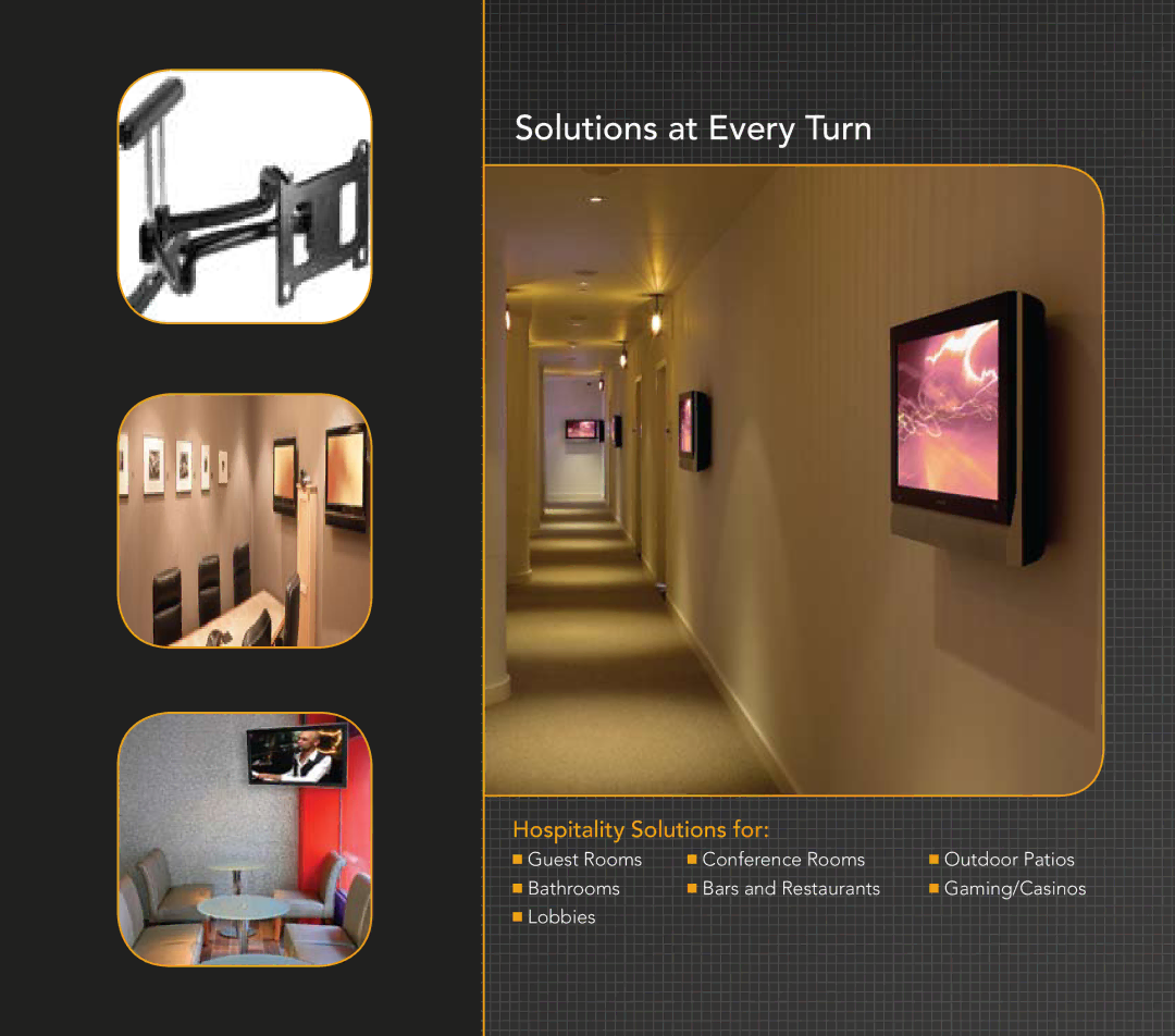 Chief Manufacturing manual Solutions at Every Turn, Hospitality Solutions for 