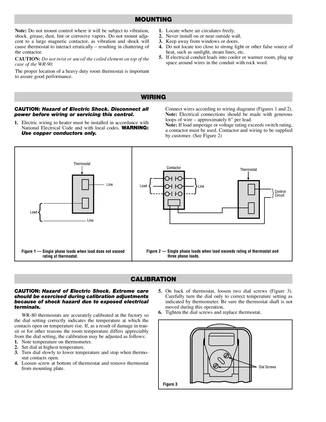 Chromalox PK410-1 installation instructions Mounting, Wiring, Calibration 