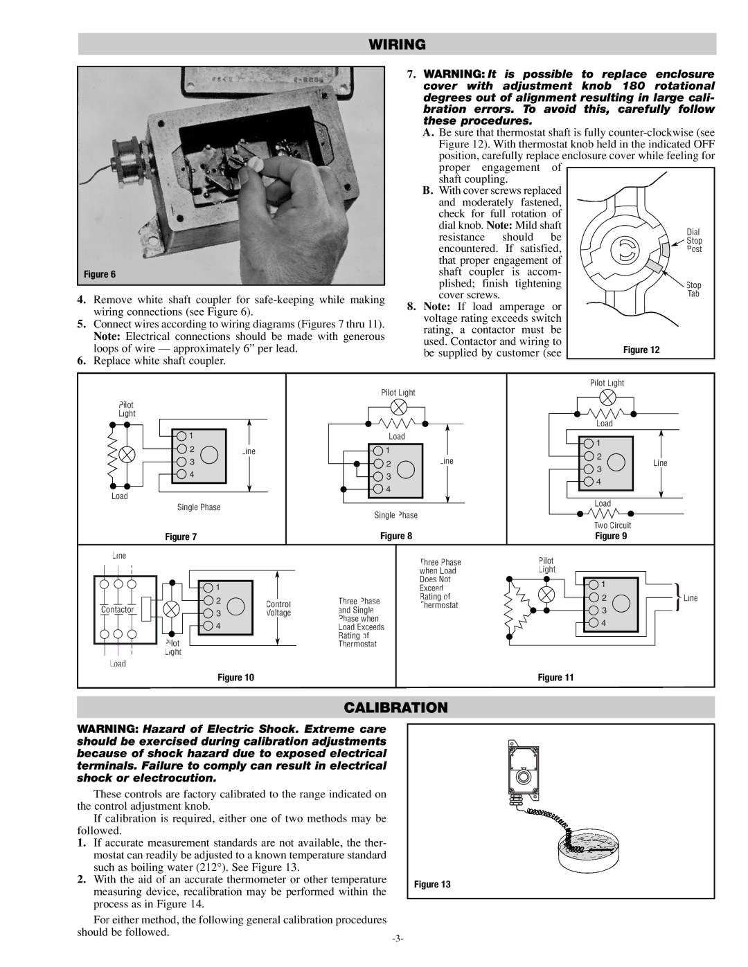 Chromalox PK413-4 specifications Calibration 