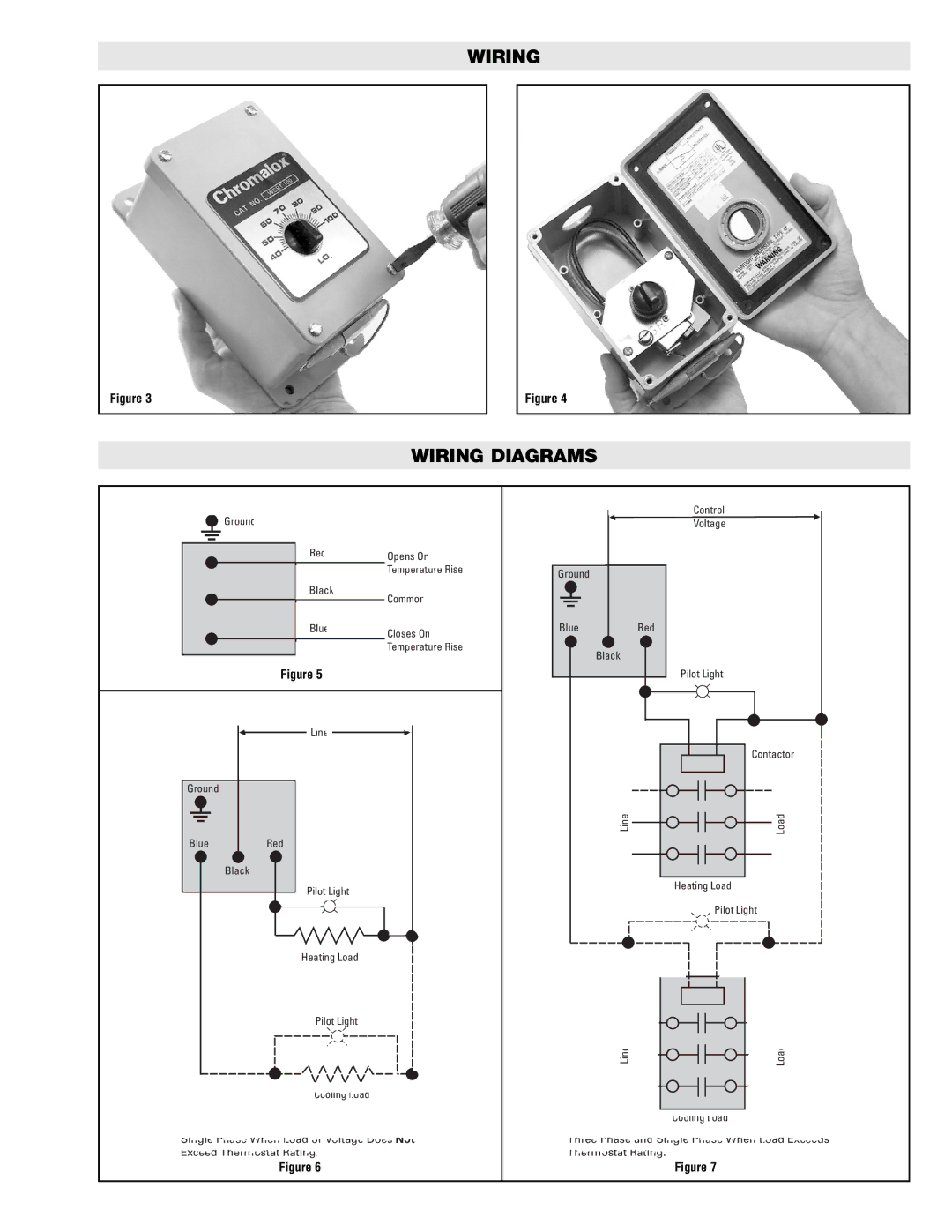 Chromalox PK471-4 specifications Wiring Wiring Diagrams 