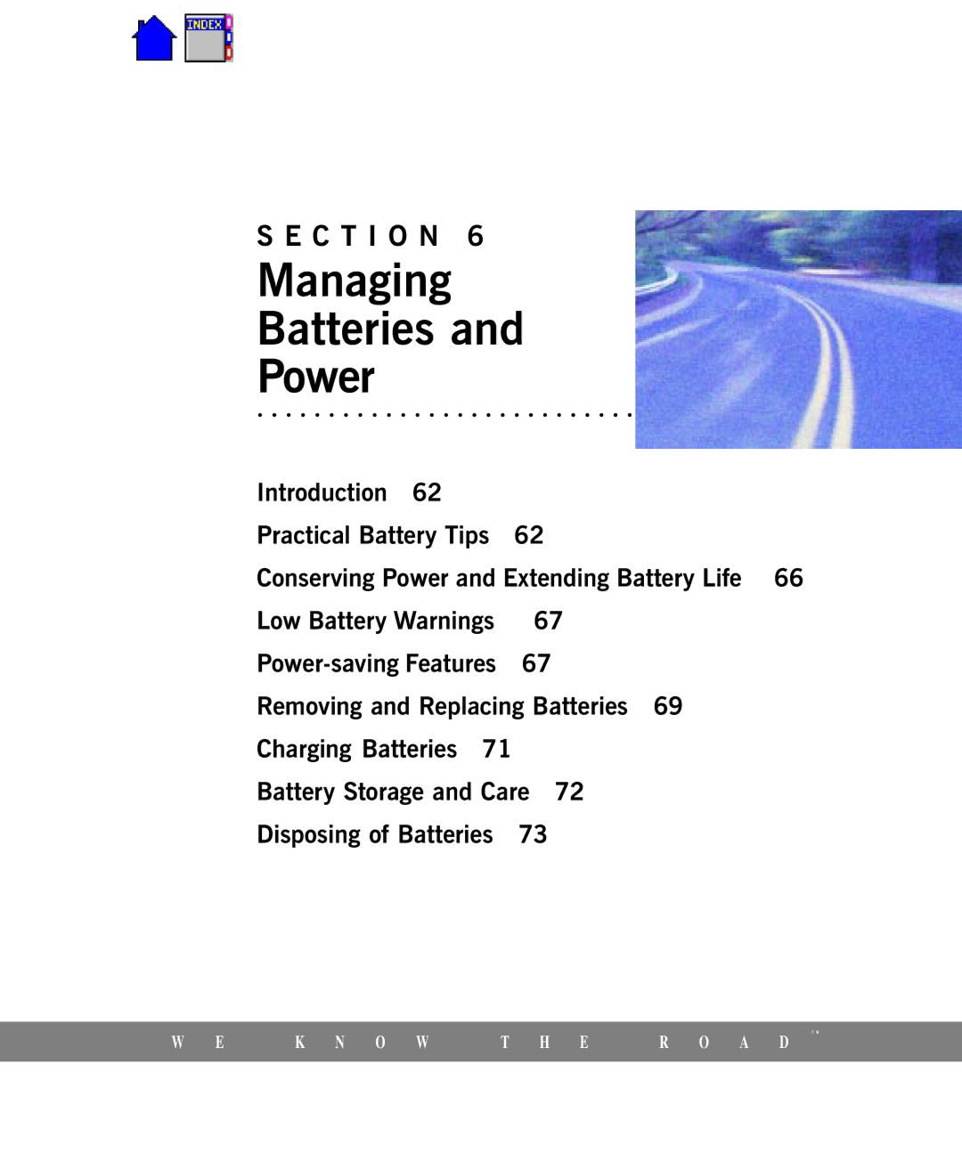 Cingular X-C 6250 Pro (300) manual Managing Batteries Power, Removing and Replacing Batteries 