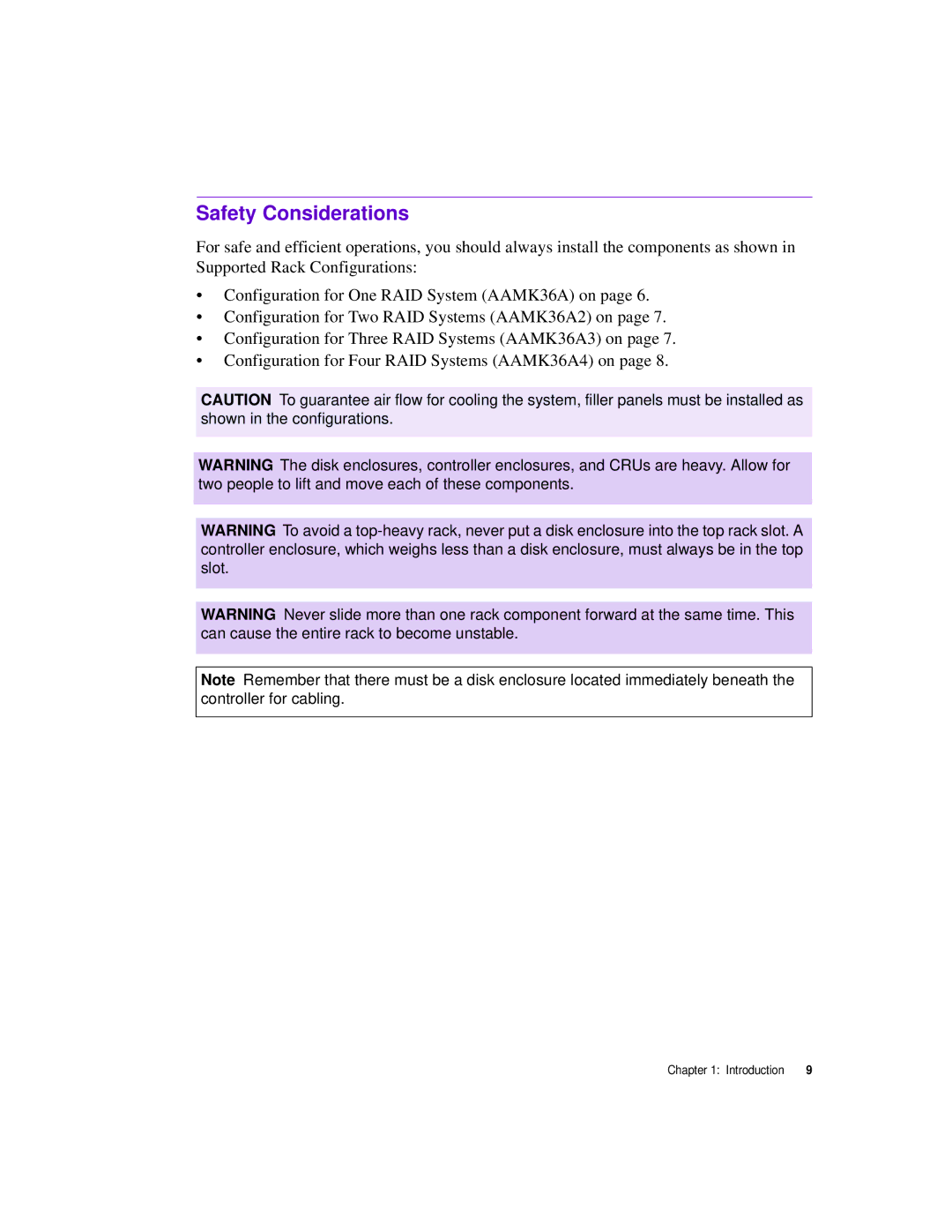 Ciprico 21021625 B manual Safety Considerations 