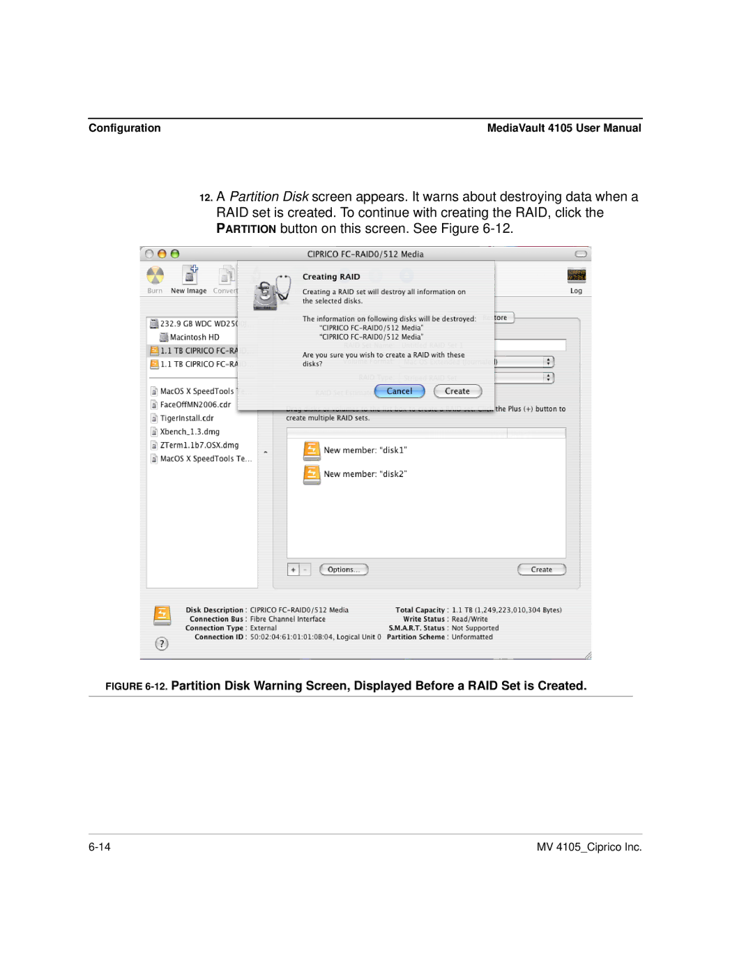 Ciprico 4105 Series user manual Configuration 