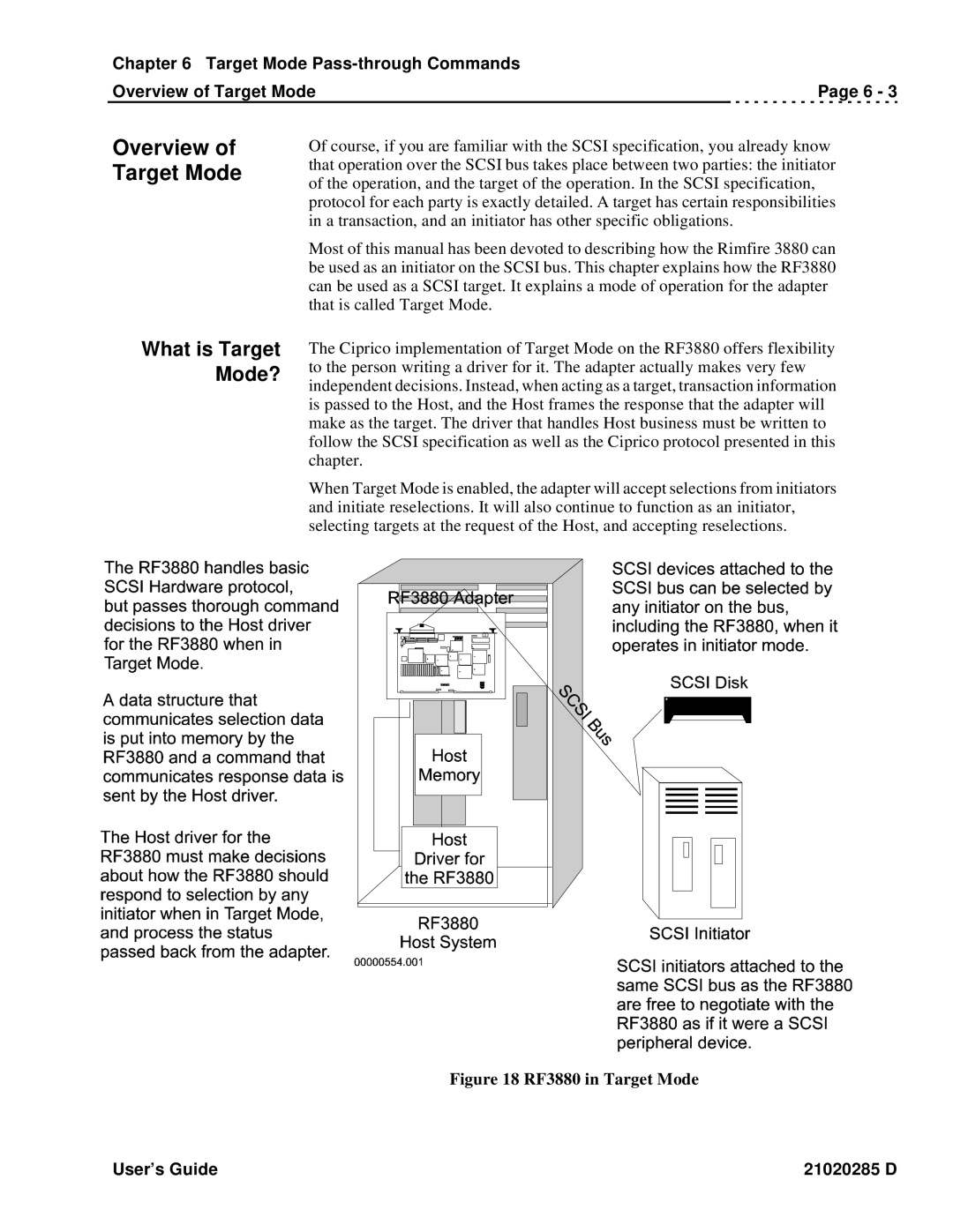 Ciprico Rimfire 3880 manual What is Target Mode?, Target Mode Pass-through Commands Overview of Target Mode 