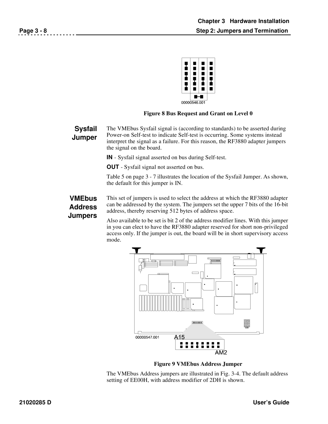 Ciprico Rimfire 3880 manual Sysfail, Jumper 