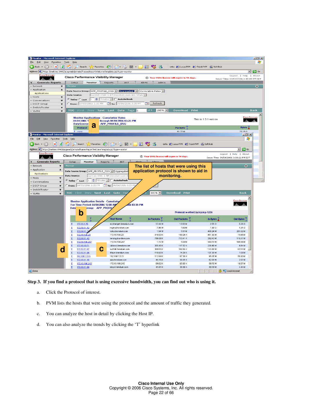 Cisco Systems 1 manual Cisco Internal Use Only 