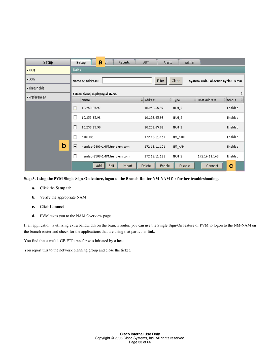 Cisco Systems 1 manual Click Connect 