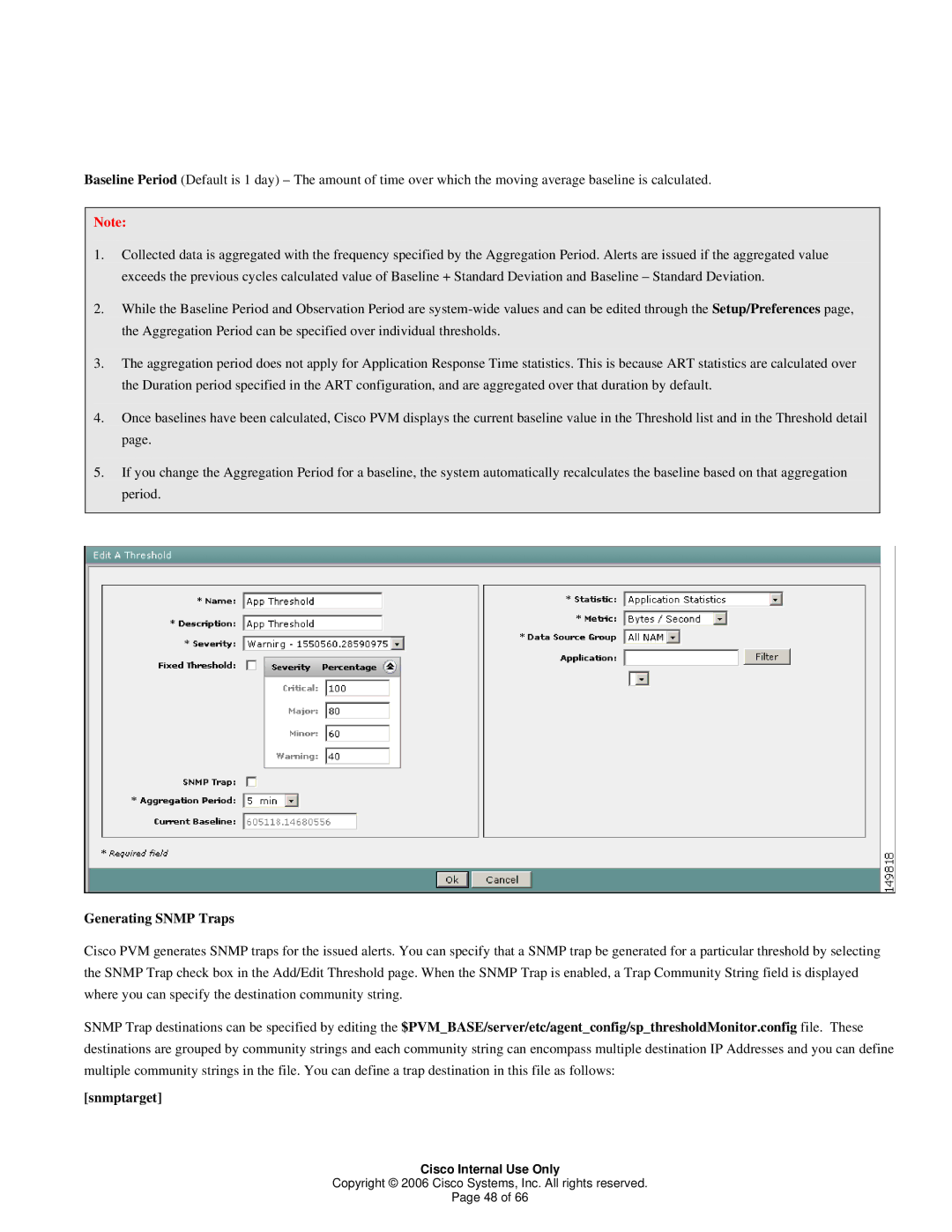 Cisco Systems 1 manual Generating Snmp Traps 