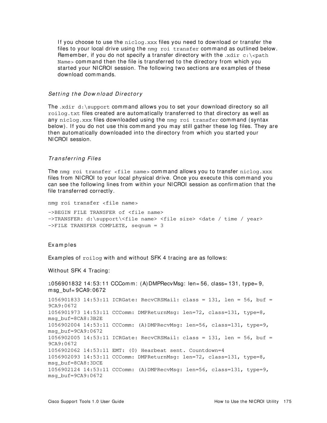 Cisco Systems 1.0 (1) manual Setting the Download Directory, Examples 