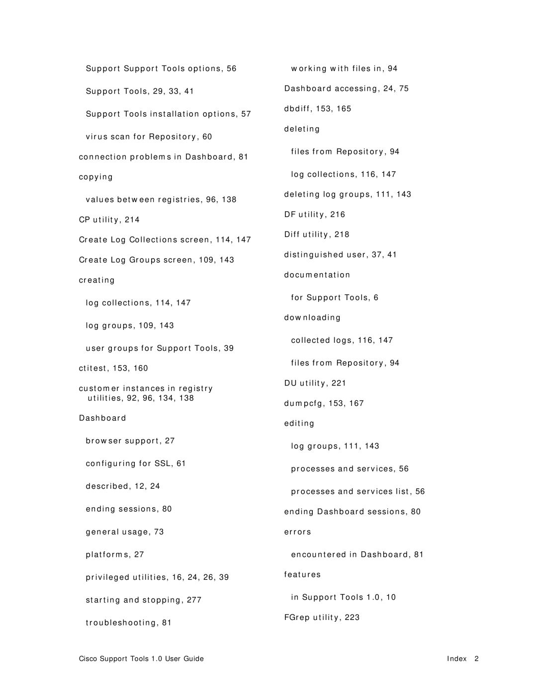 Cisco Systems 1.0 (1) manual Dbdiff, 153 