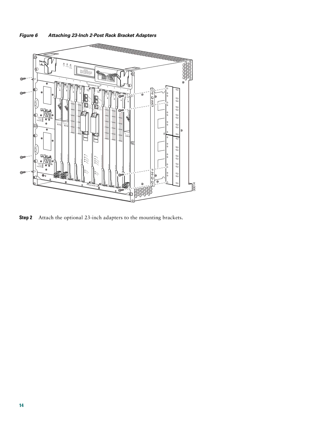 Cisco Systems 10008 quick start 30014 