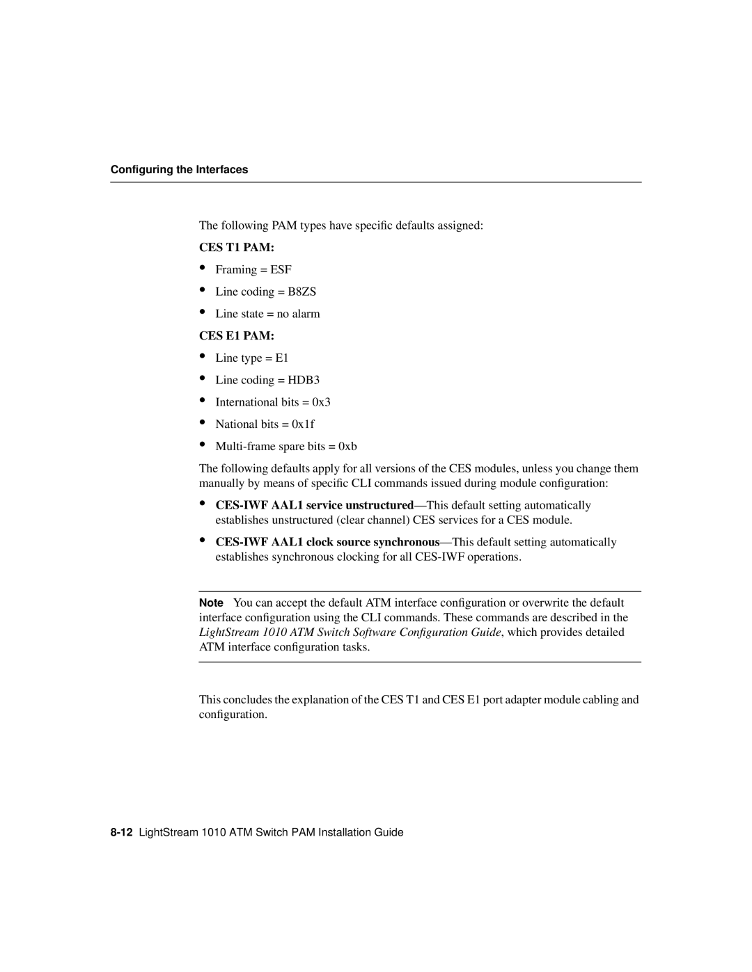 Cisco Systems 1010 manual CES T1 PAM 