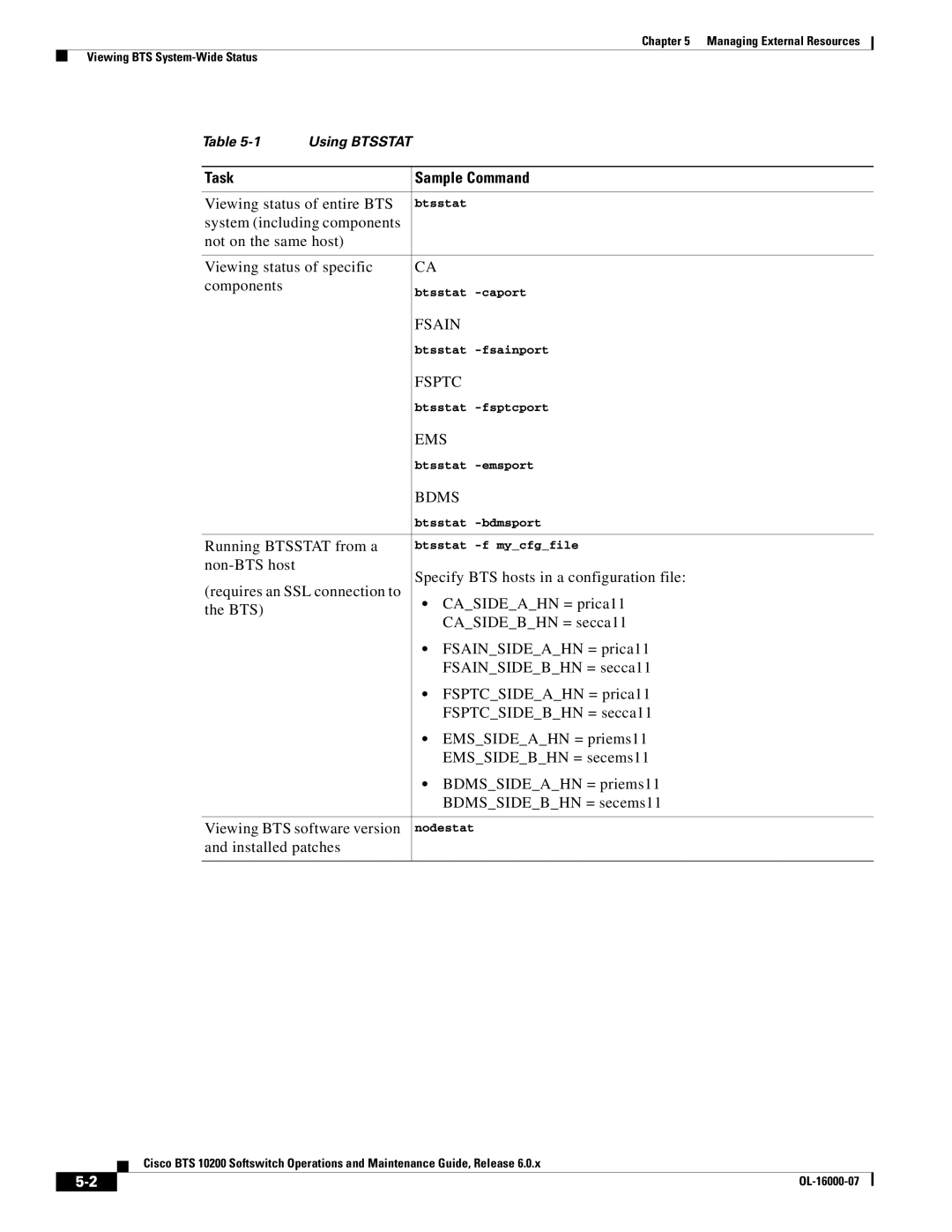 Cisco Systems 10200 manual Fsain, Fsptc, Ems, Bdms 