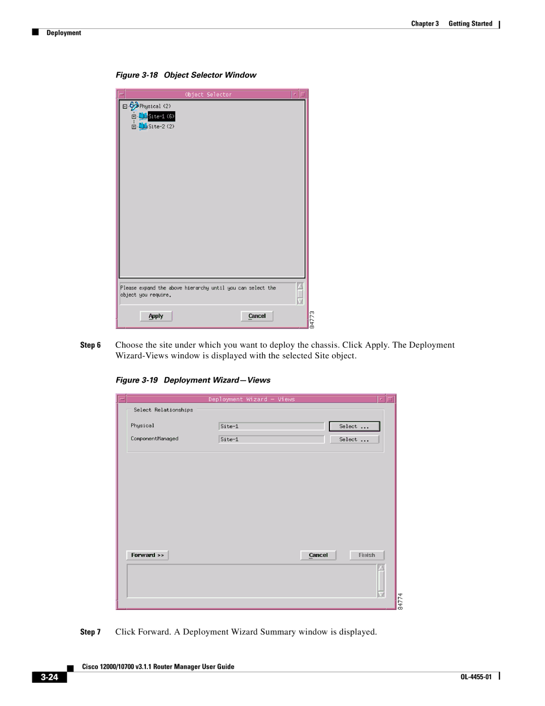 Cisco Systems 10720, 12000 manual Object Selector Window 