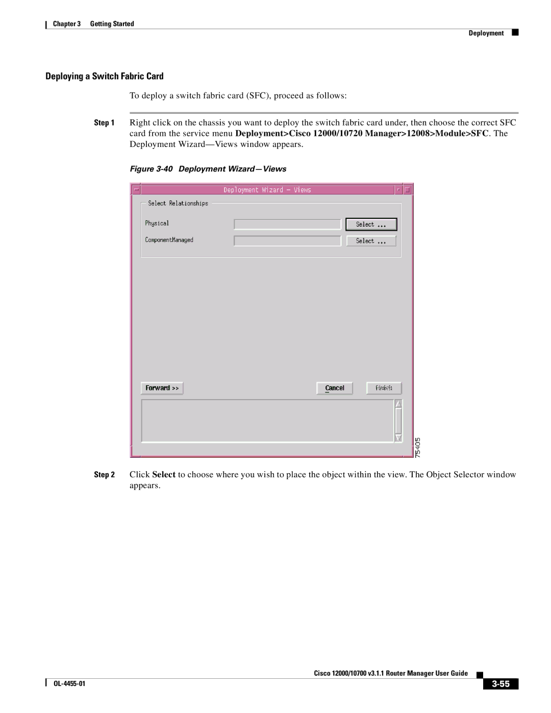 Cisco Systems 12000, 10720 manual Deploying a Switch Fabric Card 