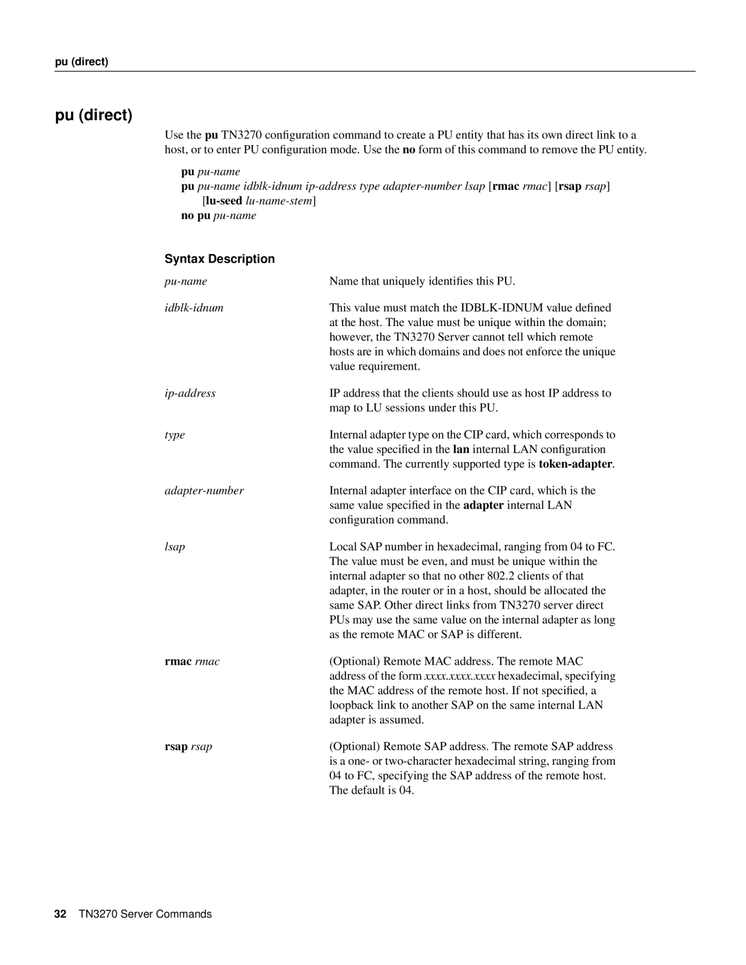 Cisco Systems 11.0 BT manual Pu direct, Hosts are in which domains and does not enforce the unique 