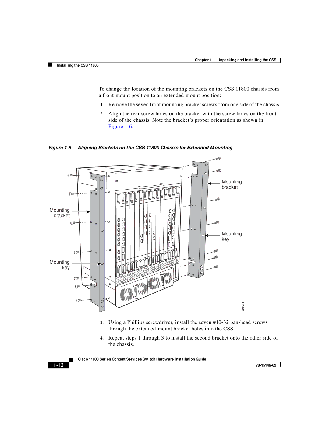 Cisco Systems 11000 Series manual 49571 