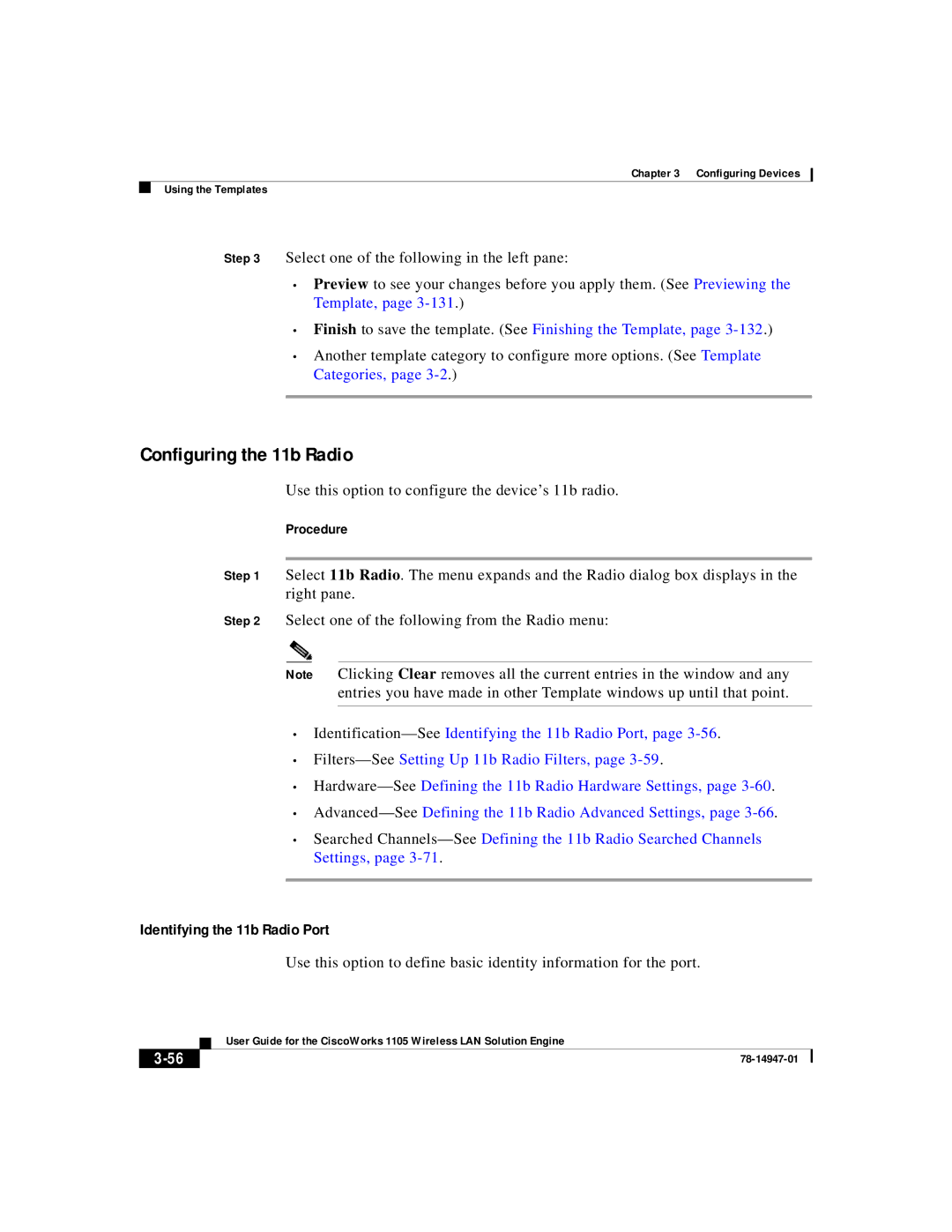 Cisco Systems 1105 manual Configuring the 11b Radio, Identifying the 11b Radio Port 