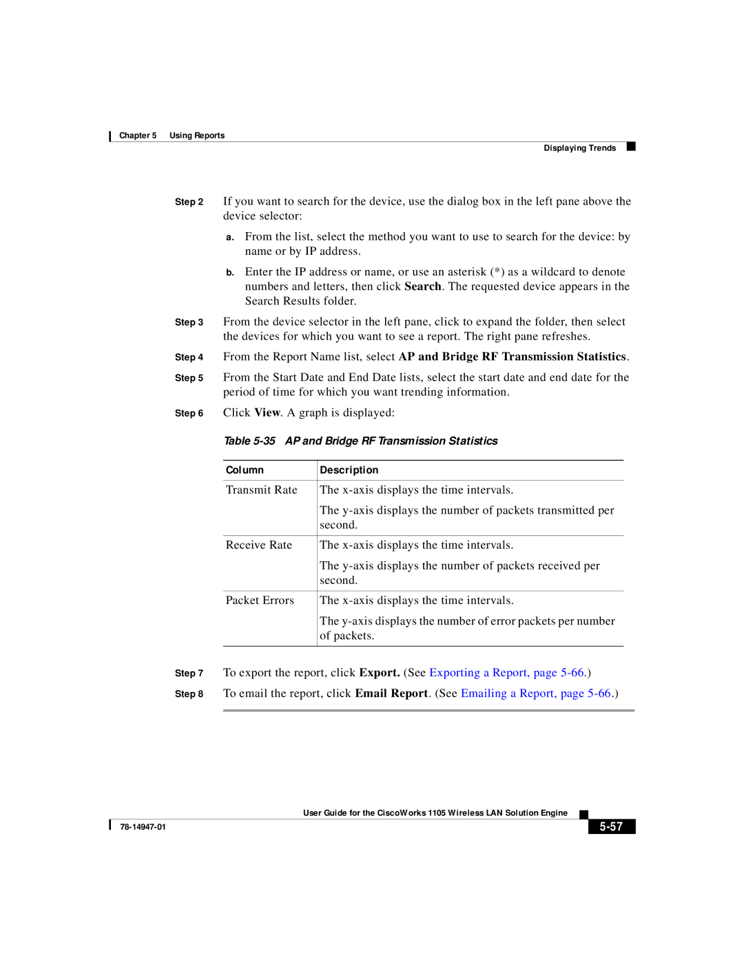 Cisco Systems 1105 manual Click View. a graph is displayed 