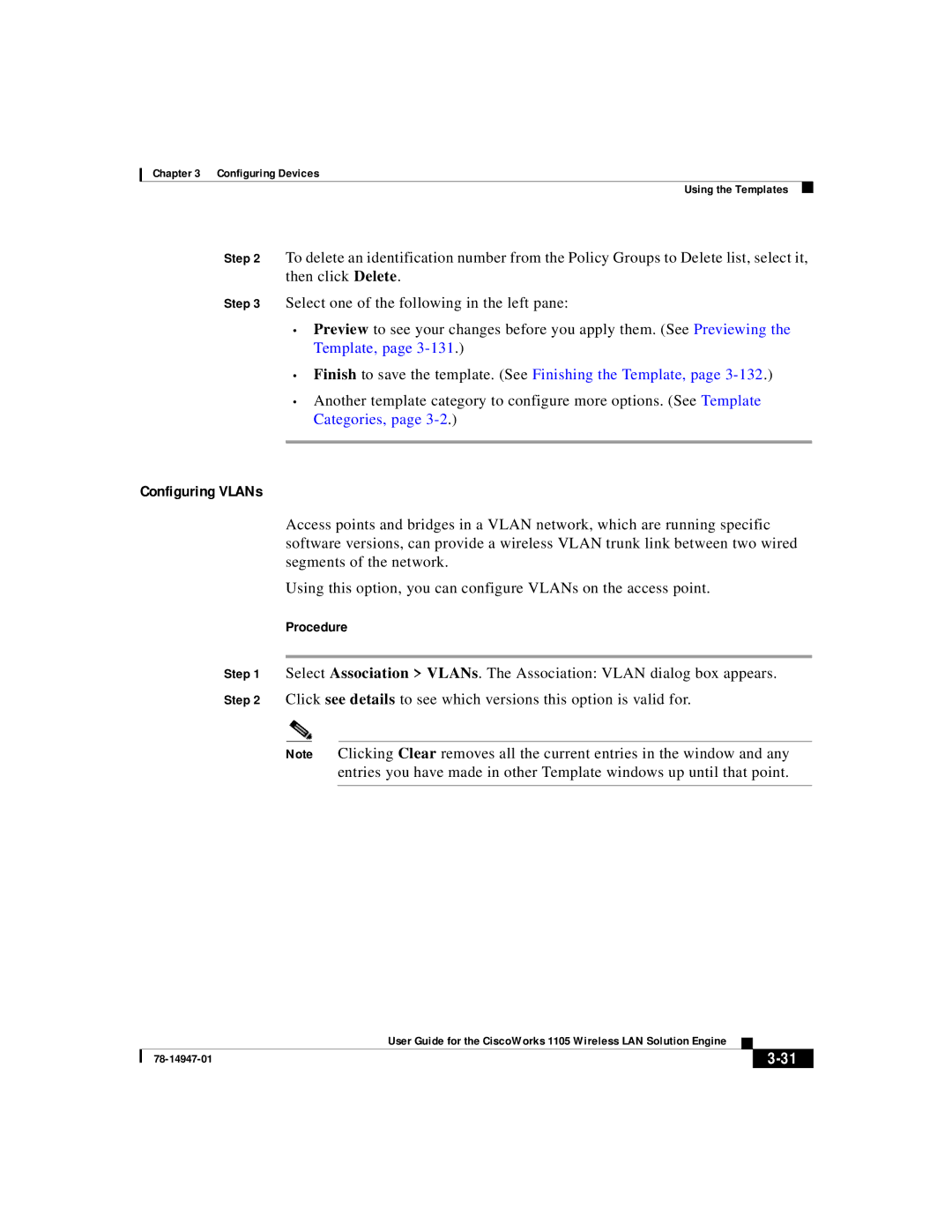 Cisco Systems 1105 manual Configuring VLANs 