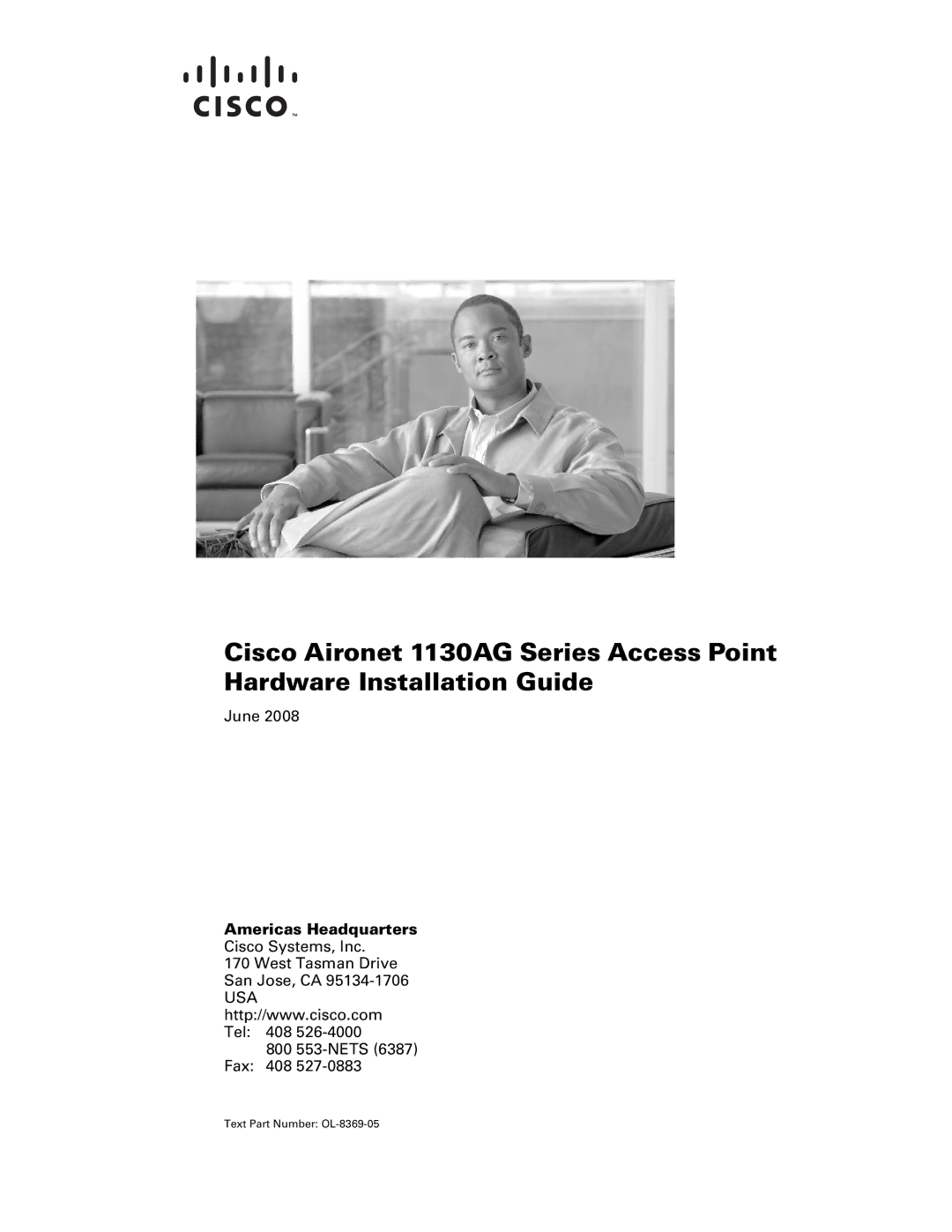 Cisco Systems 1130AG manual Americas Headquarters 