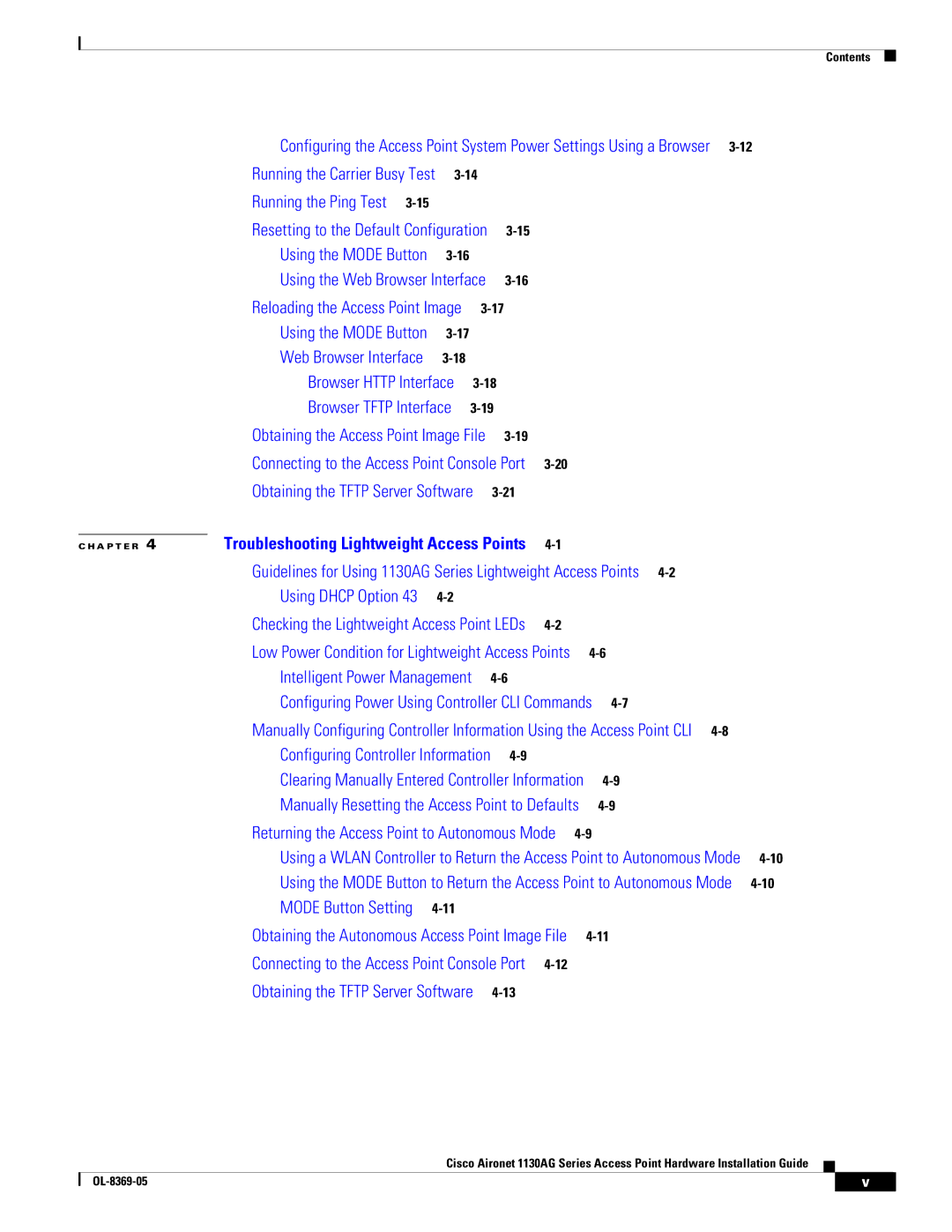 Cisco Systems manual Guidelines for Using 1130AG Series Lightweight Access Points 