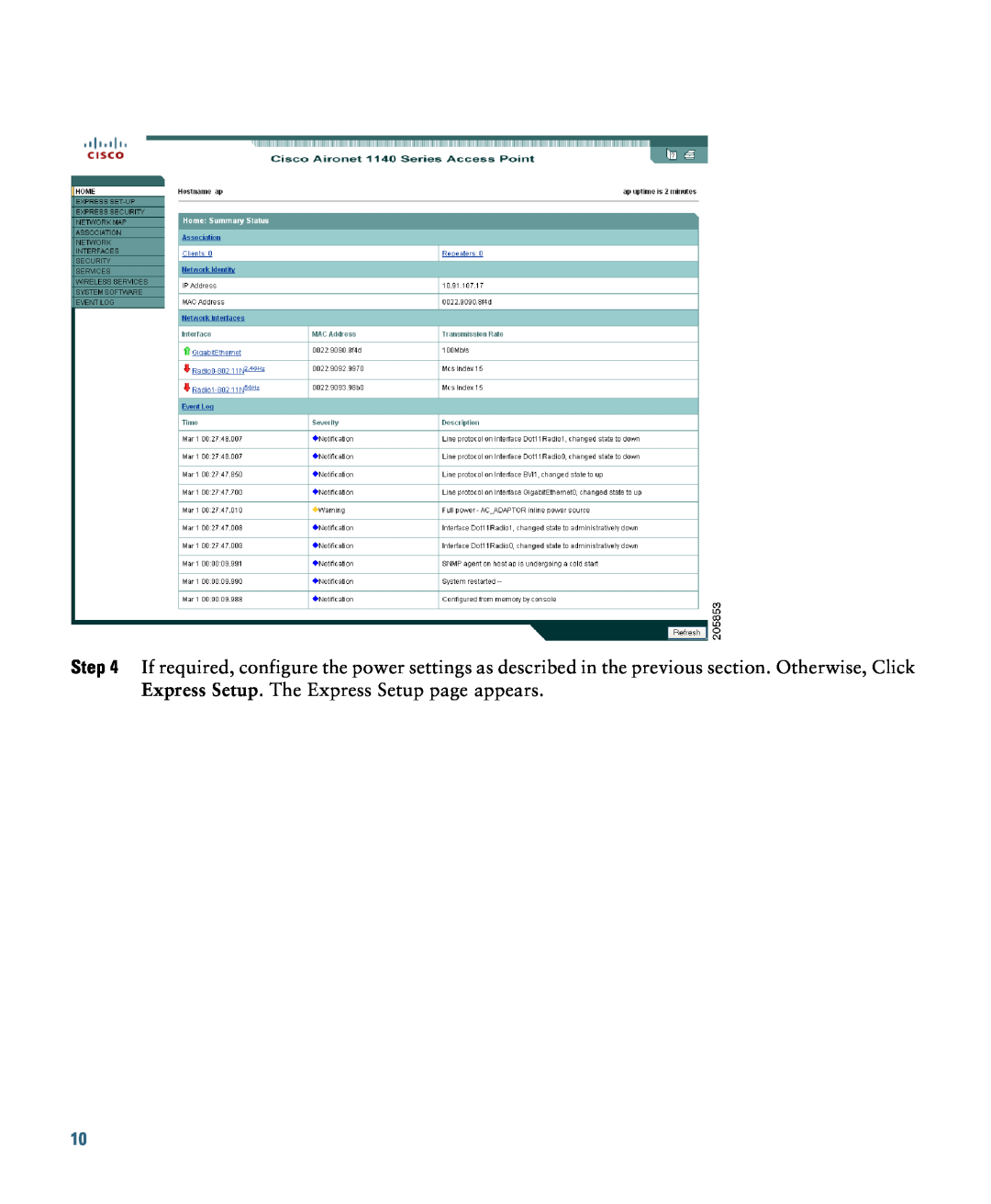 Cisco Systems 1140 specifications 