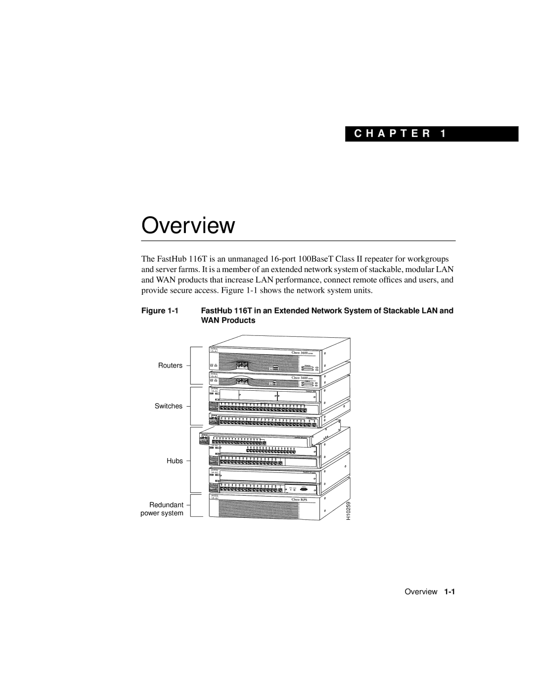 Cisco Systems 116T manual Overview 