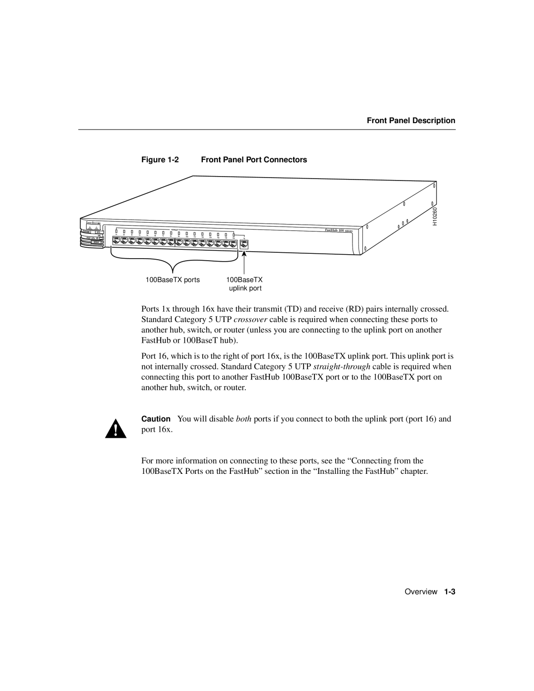 Cisco Systems 116T manual Front Panel Description, Front Panel Port Connectors 