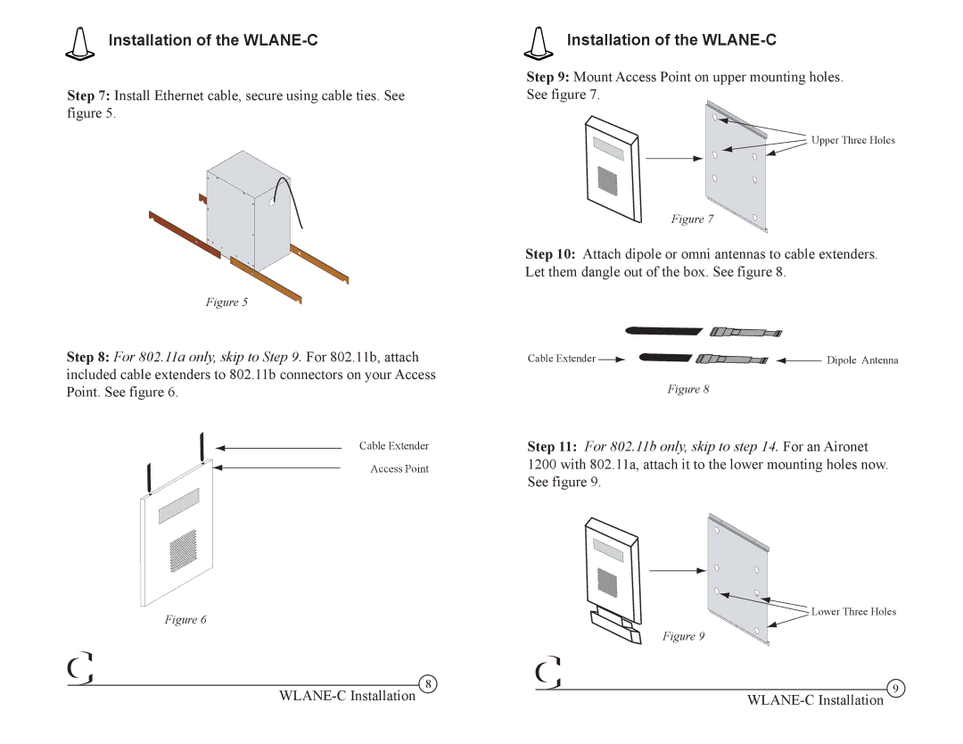 Cisco Systems 1200 manual Install Ethernet cable, secure using cable ties. See figure 