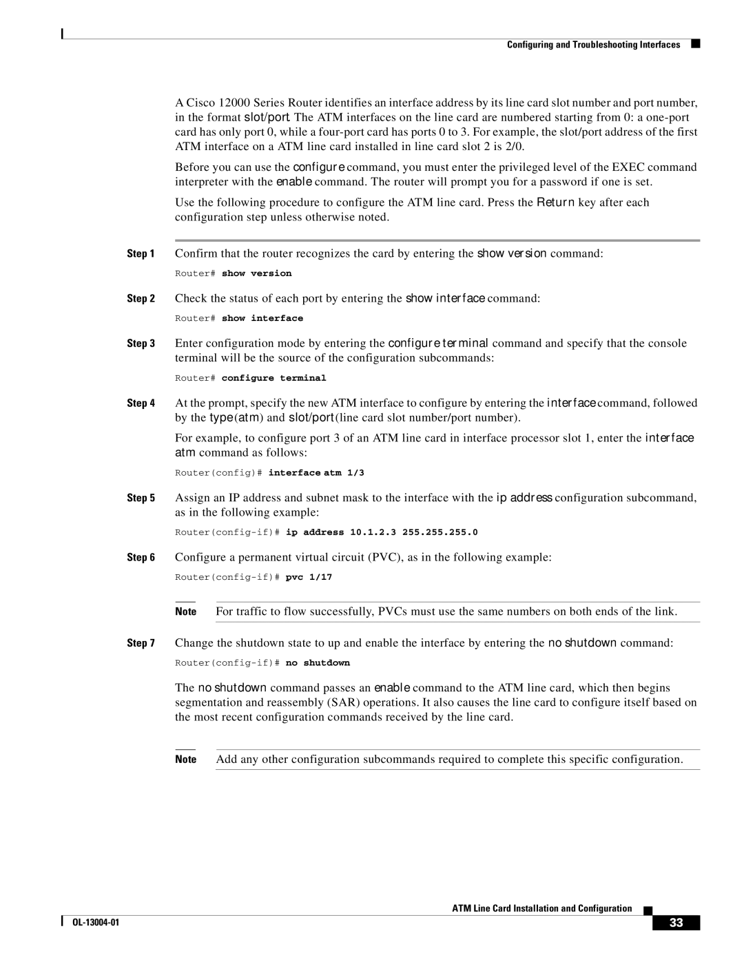 Cisco Systems 12000 series specifications Router# show version 