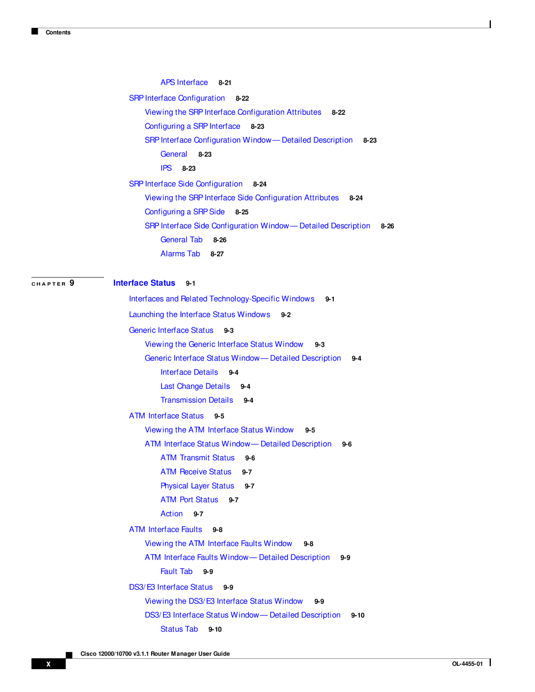 Cisco Systems 12000/10700 V3.1.1 manual SRP Interface Side Configuration 